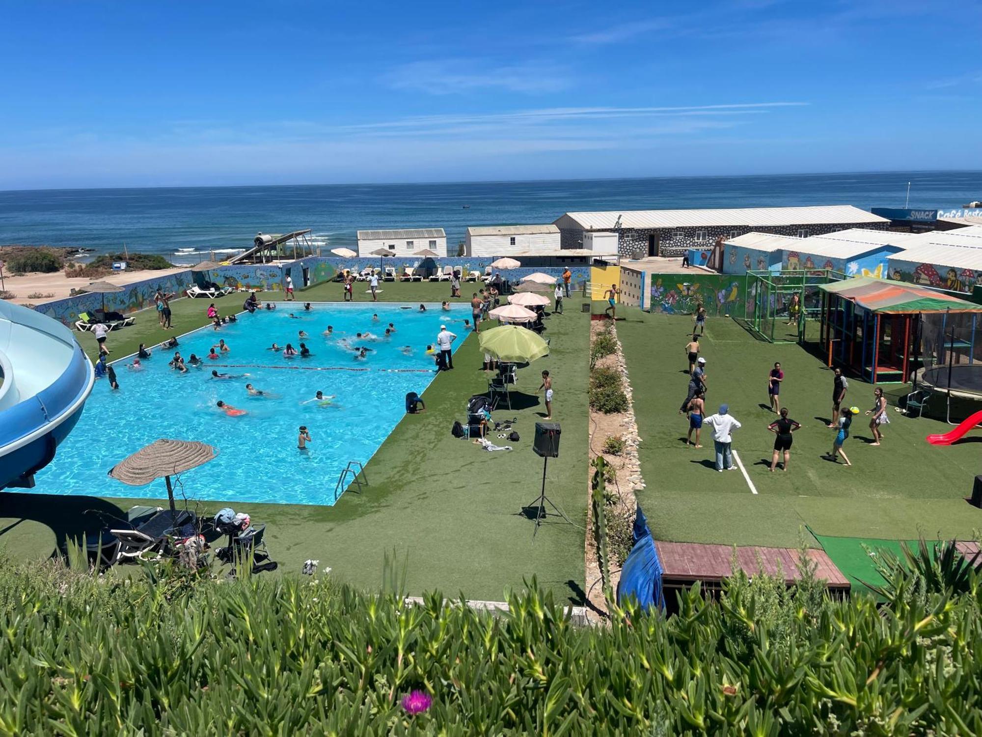 Camping Wassay Beach Sidi Ouassay Exterior photo
